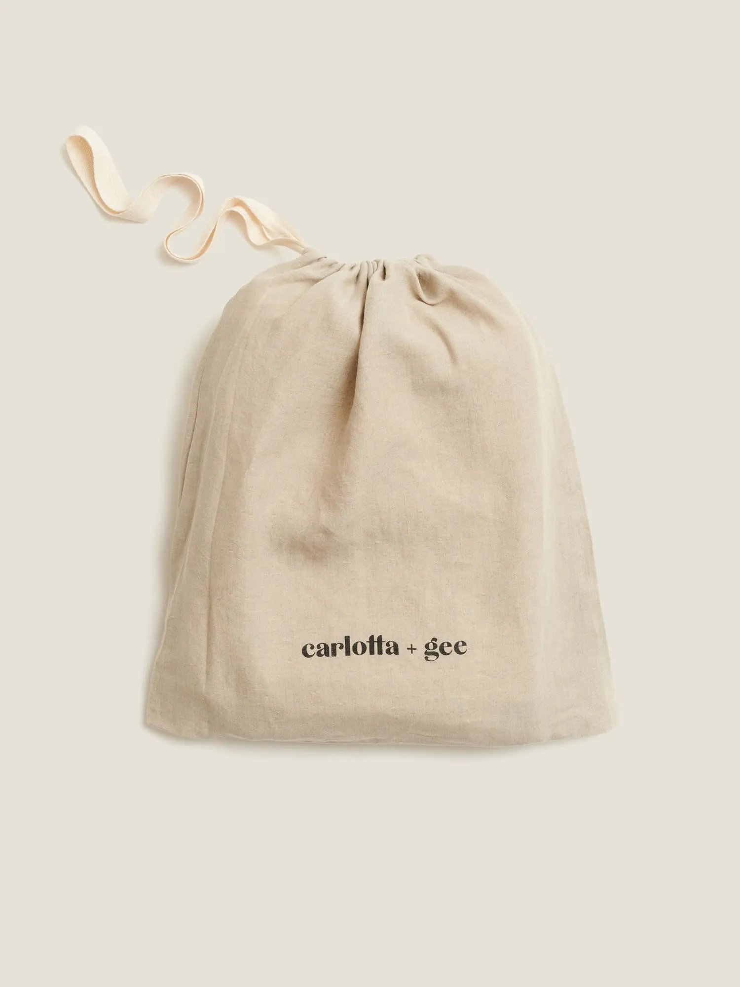 100% Linen Duvet Cover in Olive Check