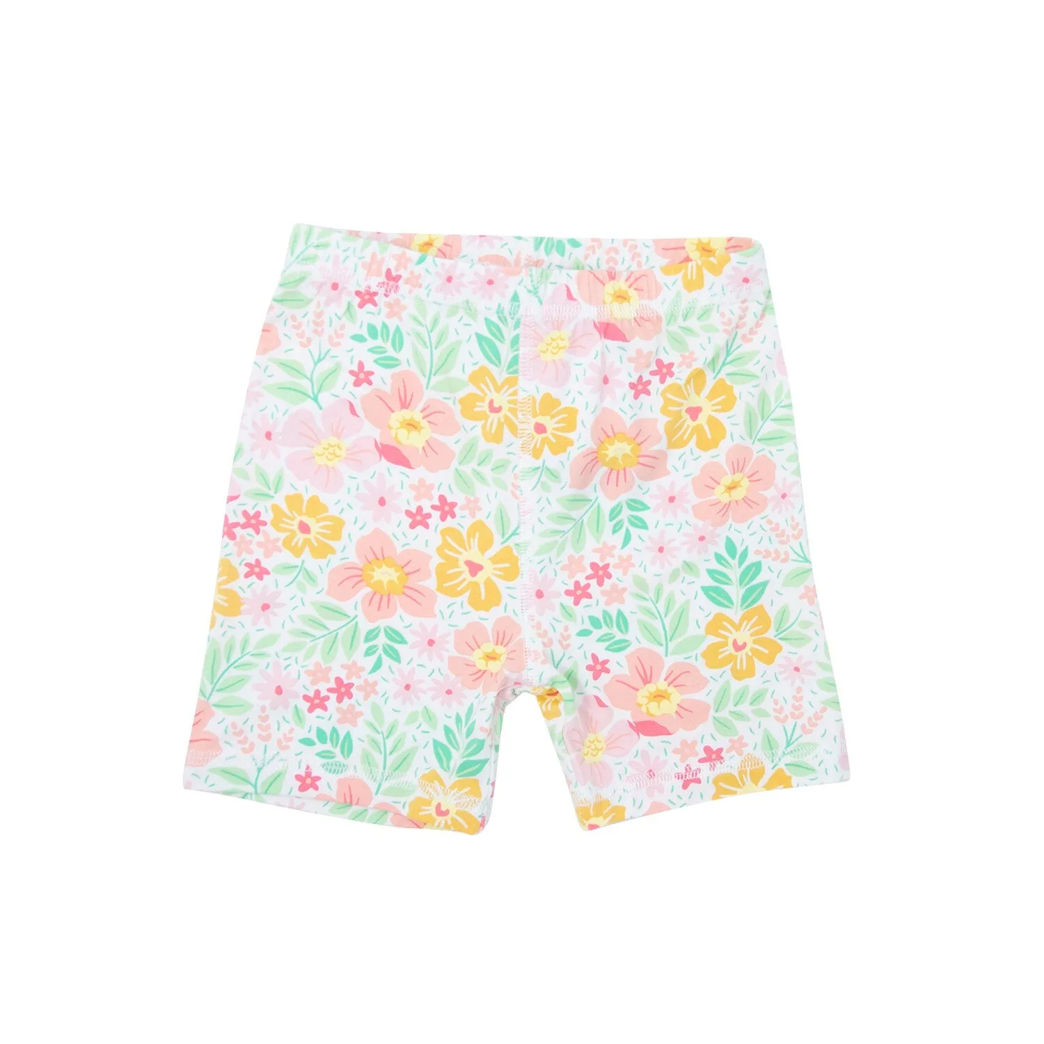 2 Piece Girls Floral Short Pajamas