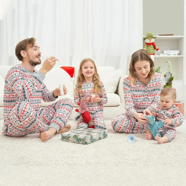 2024 New Family Matching Christmas Pajamas Set