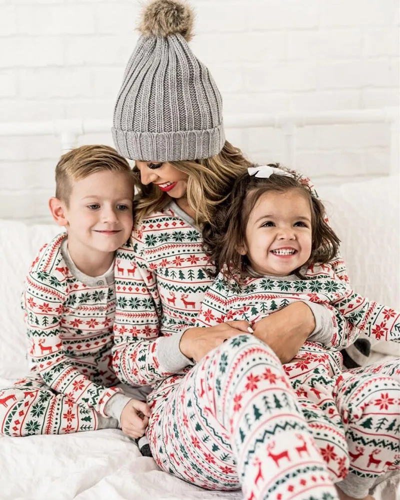 2024 New Family Matching Christmas Pajamas Set