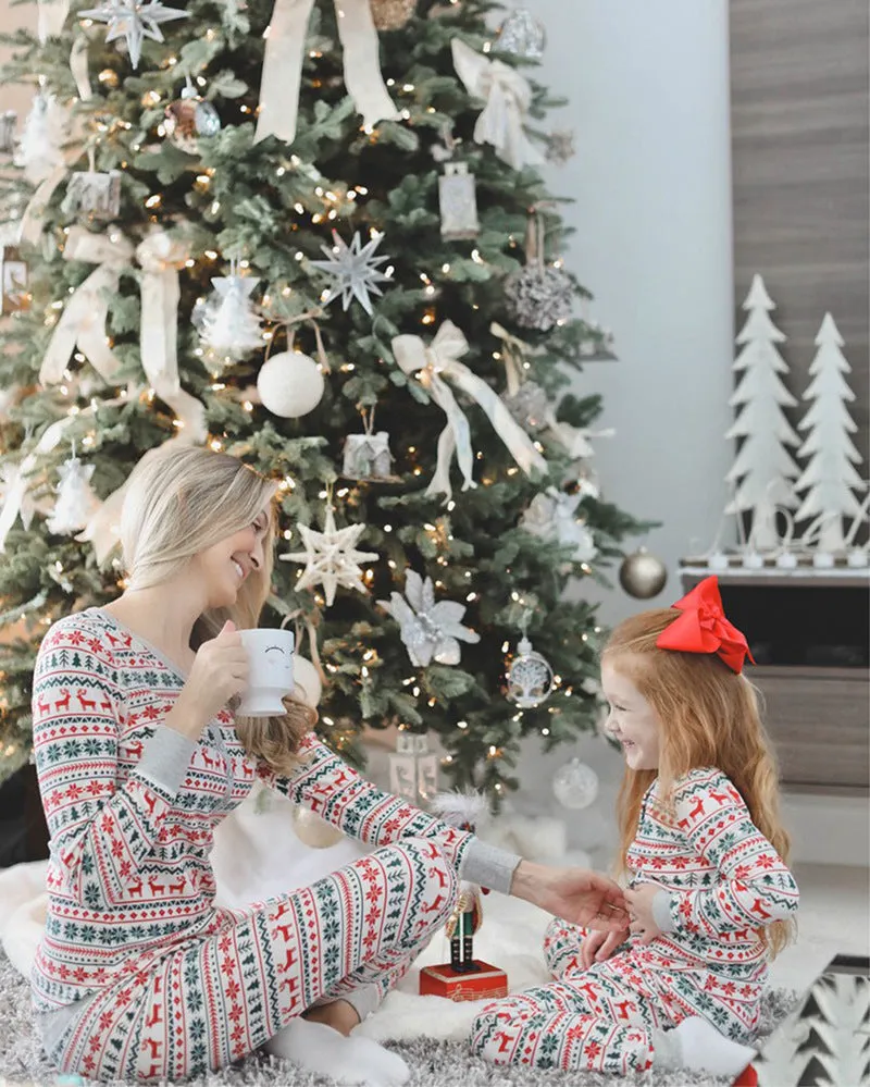 2024 New Family Matching Christmas Pajamas Set