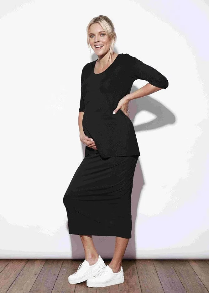 Aretha 3/4 Sleeve Bamboo Top