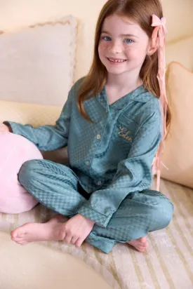Aspen Kids Satin Long Pyjamas