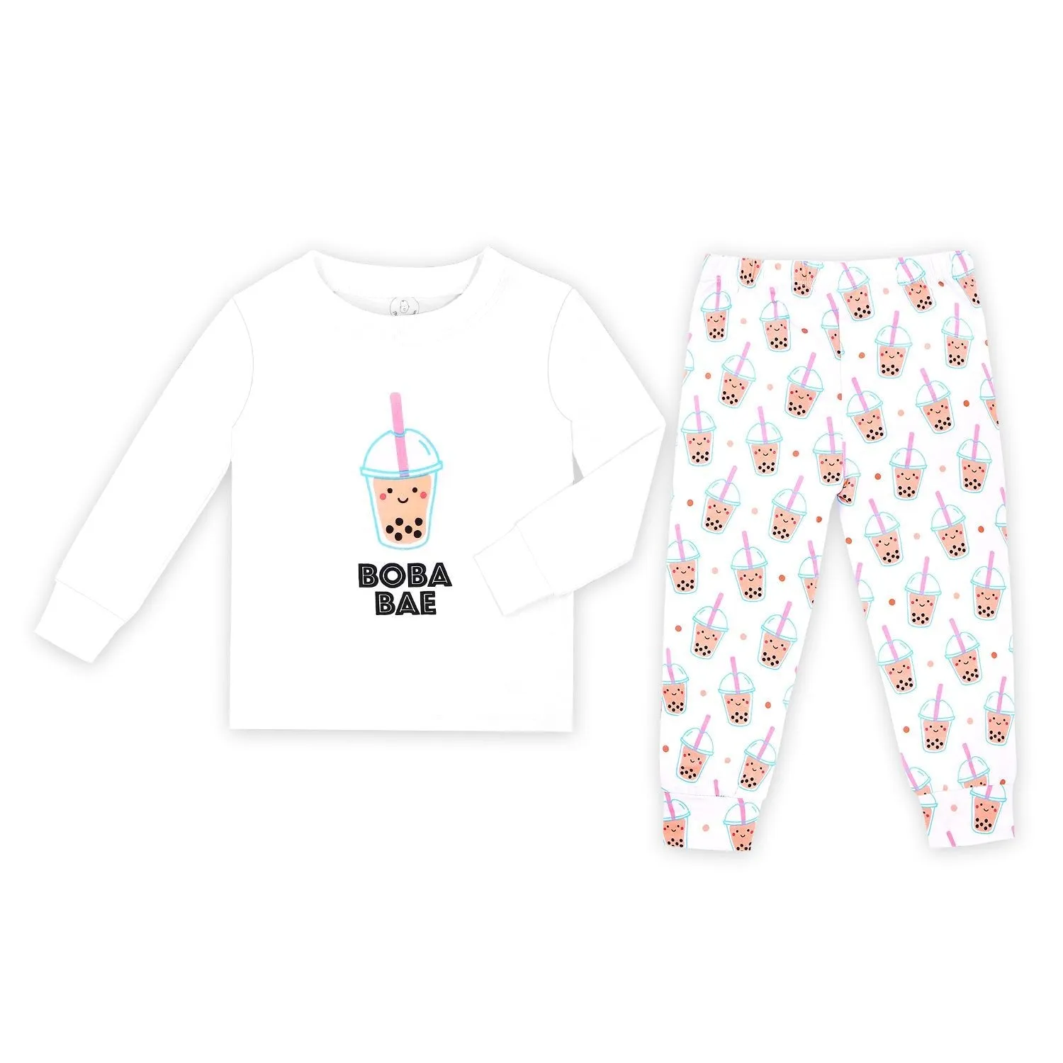 Bamboo Blend Two Piece Pajama Set - Boba