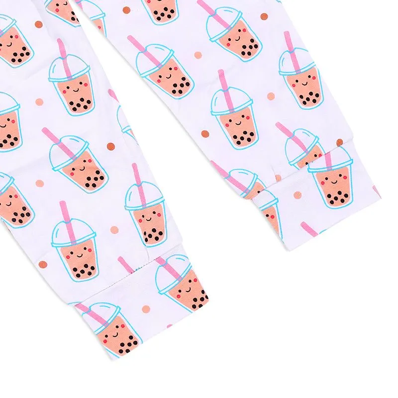 Bamboo Blend Two Piece Pajama Set - Boba