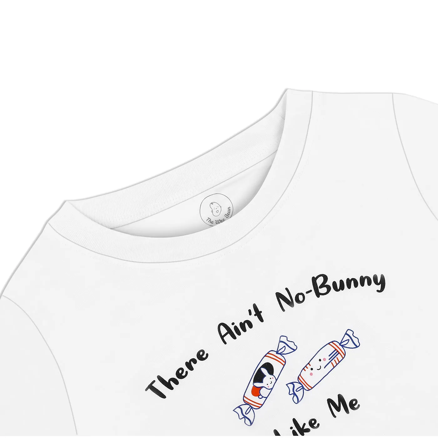 Bamboo Blend Two Piece Pajama Set - Bunny Candy