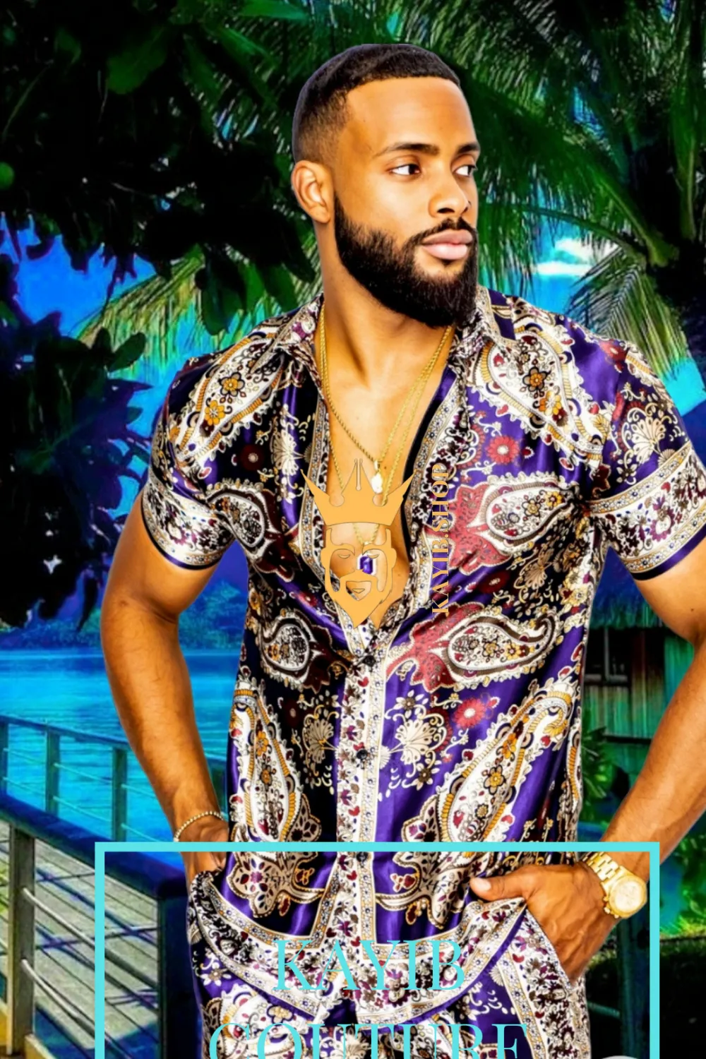 Barocco Outfits Silk Set - Elevate Your Style Game with Luxury and Personalized Fit