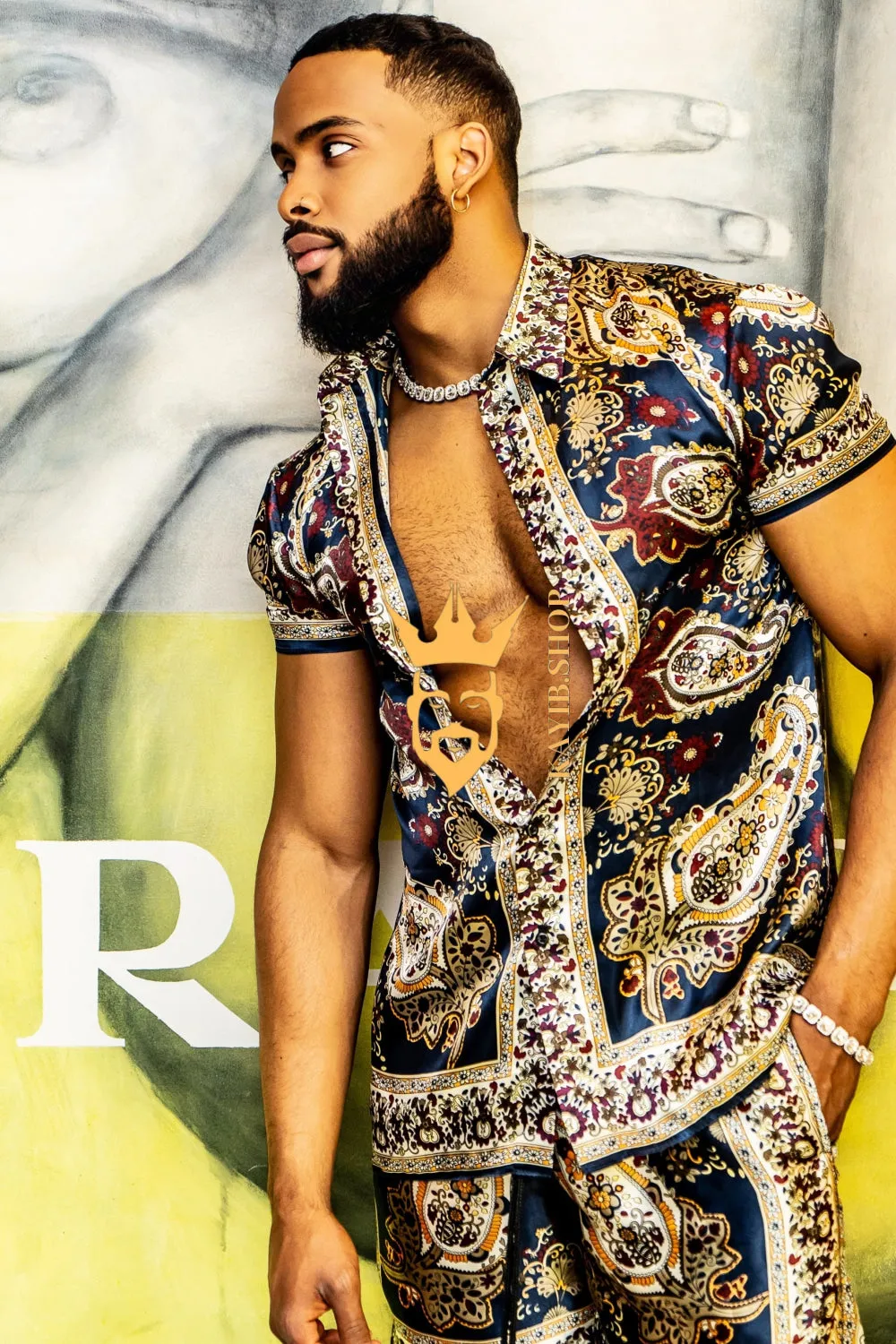 Barocco Outfits Silk Set - Elevate Your Style Game with Luxury and Personalized Fit