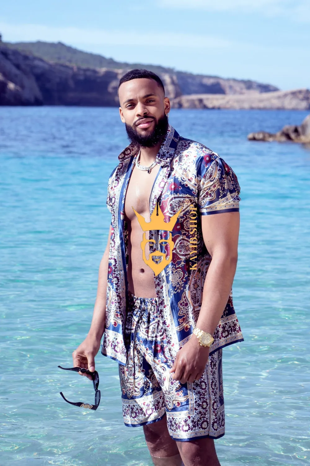 Barocco Outfits Silk Set - Elevate Your Style Game with Luxury and Personalized Fit