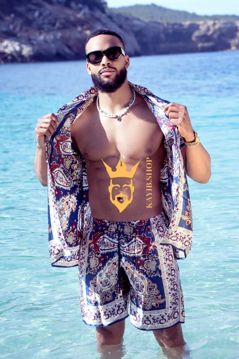 Barocco Outfits Silk Set - Elevate Your Style Game with Luxury and Personalized Fit