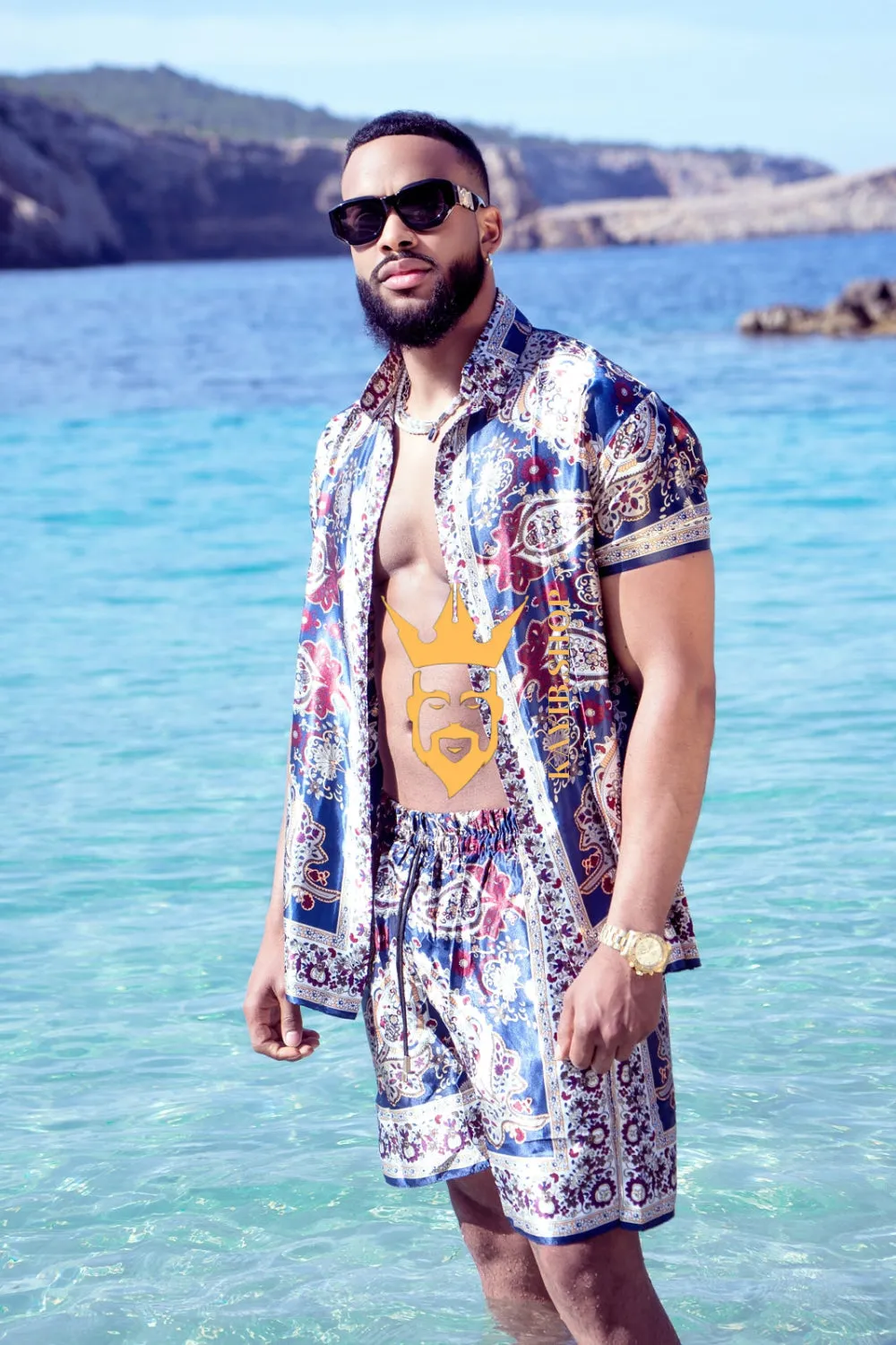 Barocco Outfits Silk Set - Elevate Your Style Game with Luxury and Personalized Fit