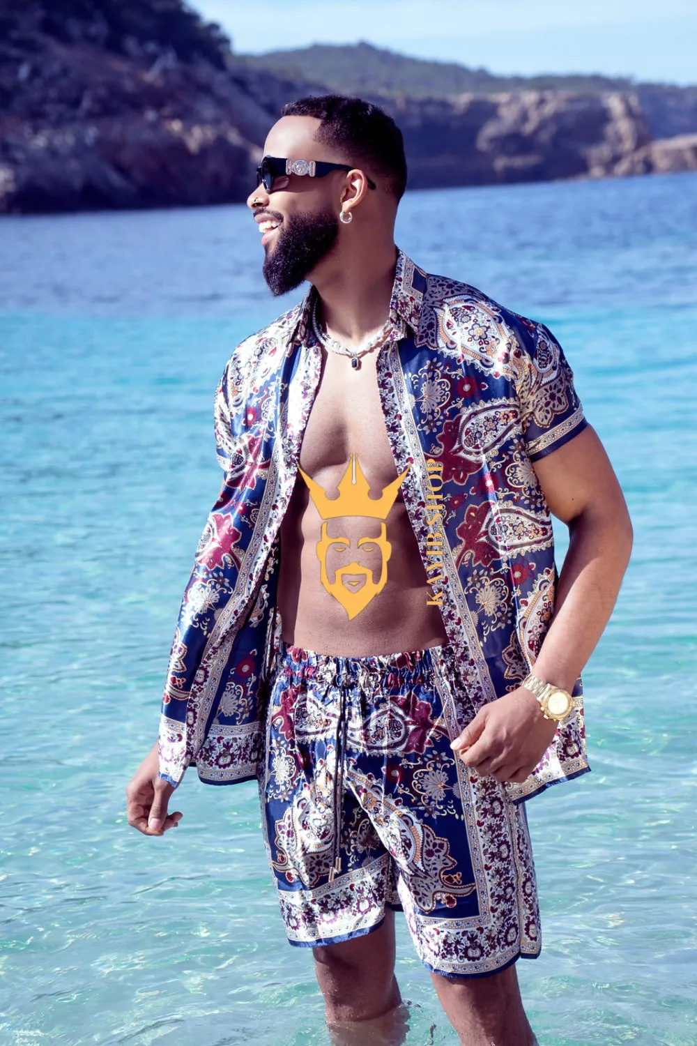 Barocco Outfits Silk Set - Elevate Your Style Game with Luxury and Personalized Fit