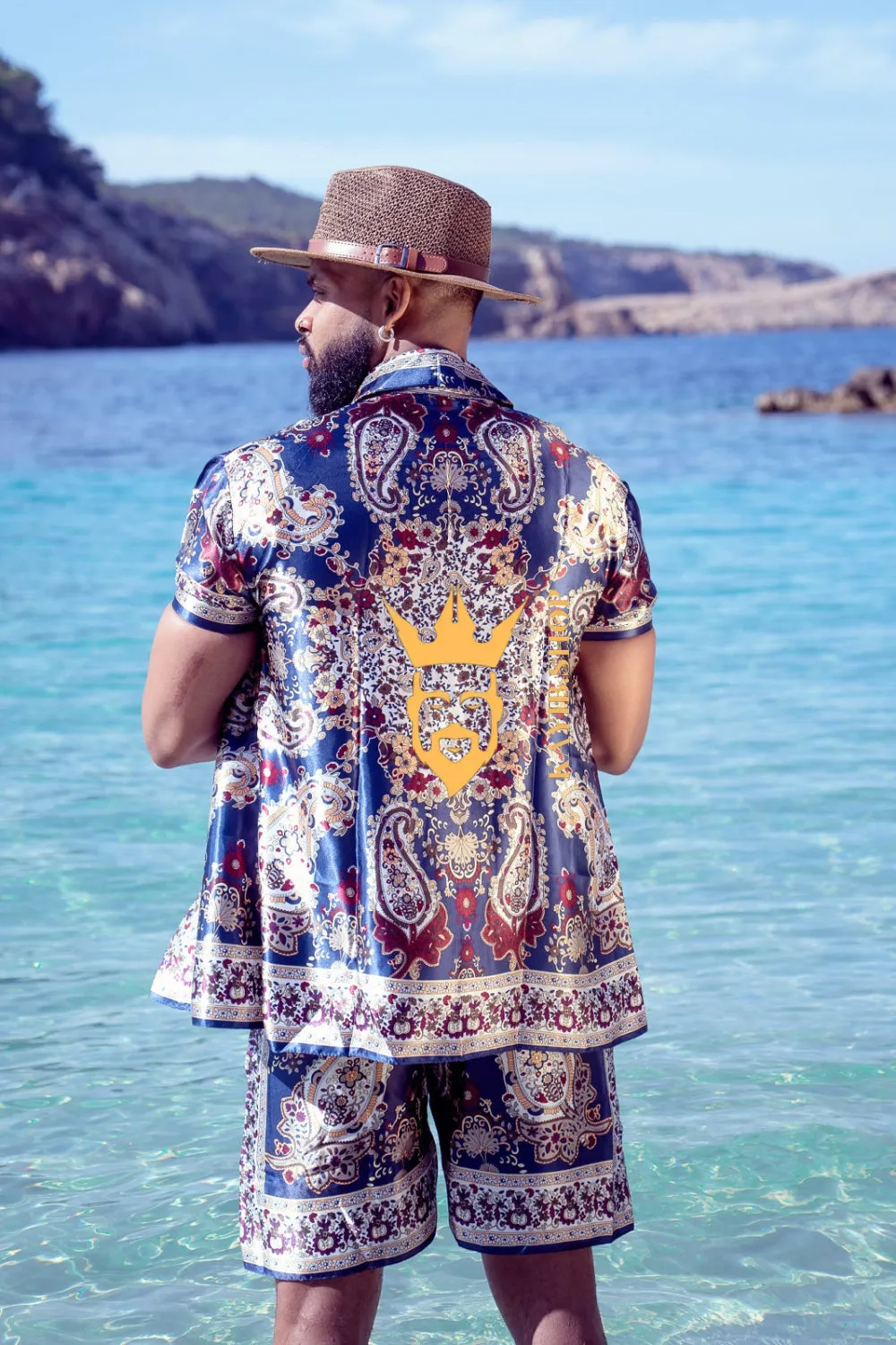 Barocco Outfits Silk Set - Elevate Your Style Game with Luxury and Personalized Fit