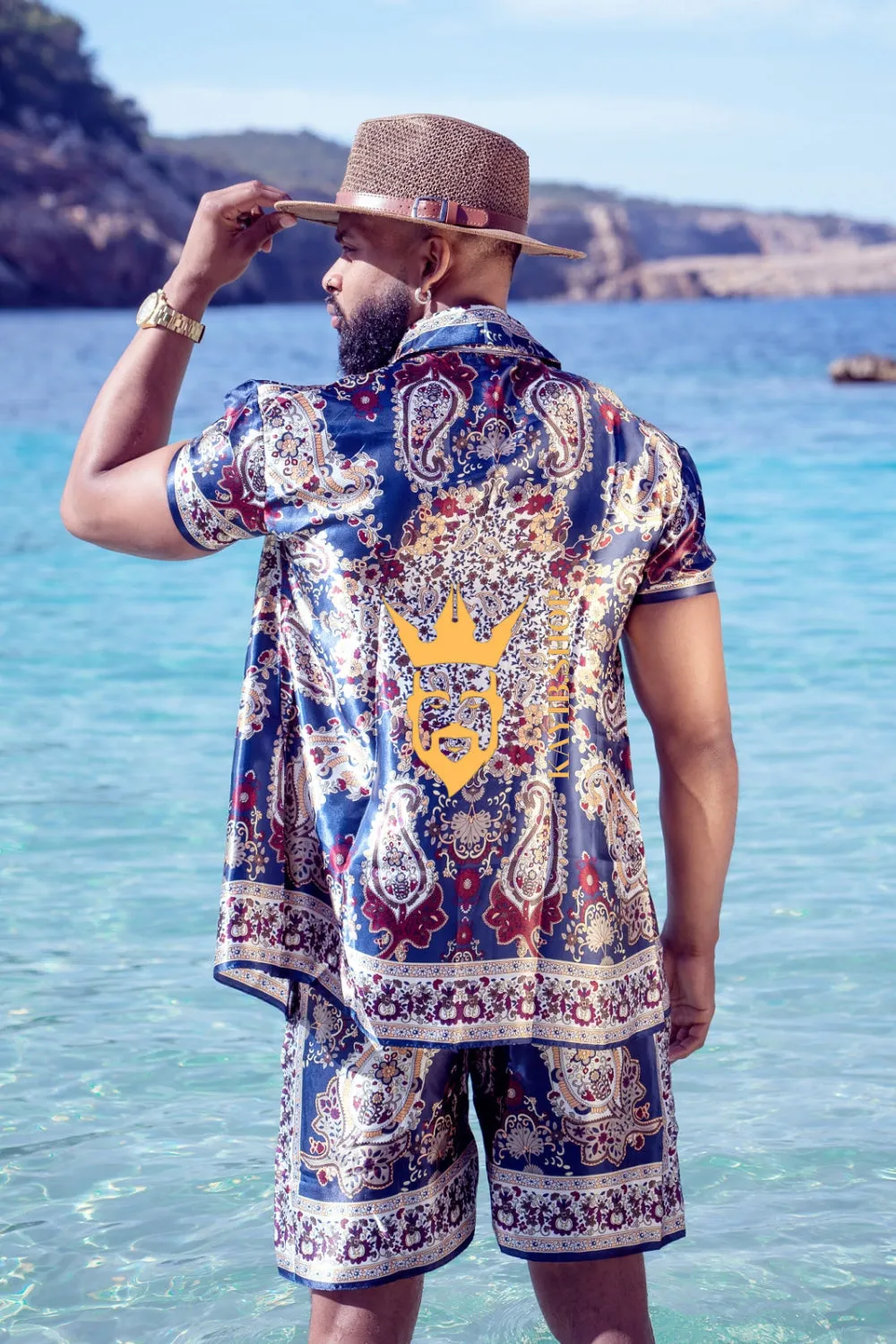Barocco Outfits Silk Set - Elevate Your Style Game with Luxury and Personalized Fit