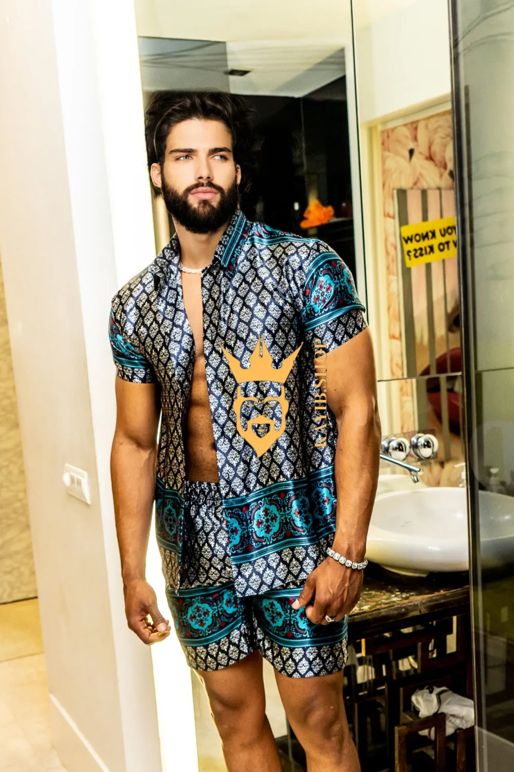 Beach Luxury handmade Silk Set- Stay Cool and Look Flawless All Summer Long