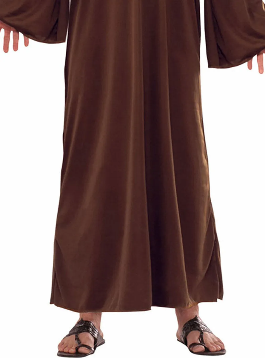 Biblical Shepherd Mens Brown Christmas Nativity Costume