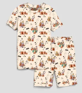 Boo Bash Pooh Boo - Bamboo Short Sleeve Short Lounge Set
