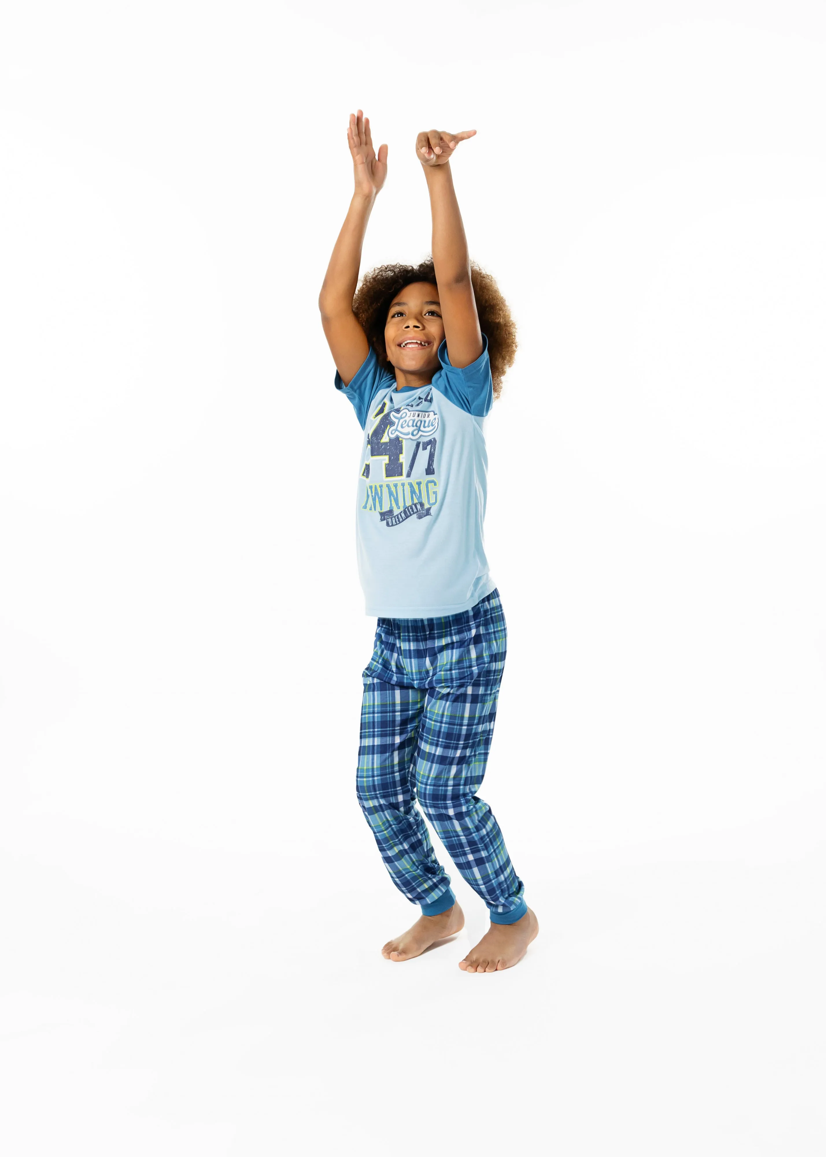 Boys 24/7 Yawning 2-Piece Pajama Sleep Pants Set