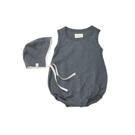 Bubble Romper & Bonnet Set