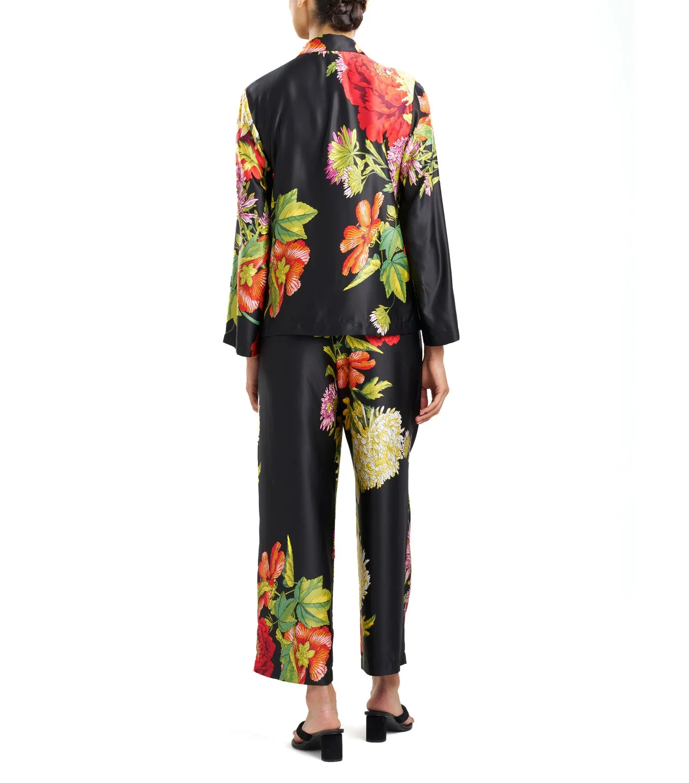Caterina Notch PJ Black Multi