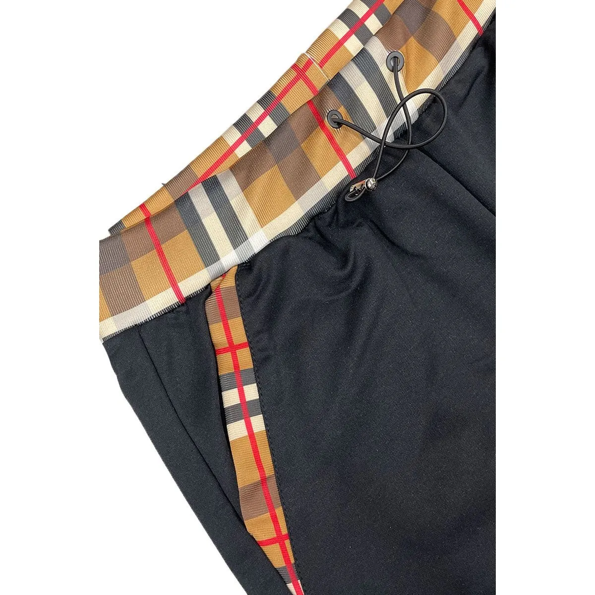 Checkered Detail Shorts