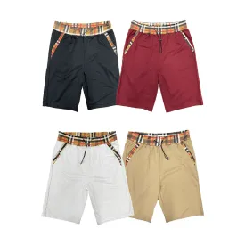 Checkered Detail Shorts