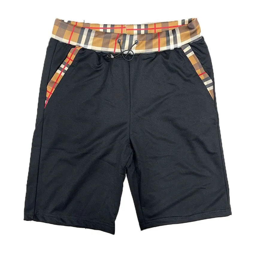 Checkered Detail Shorts
