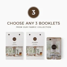 Choose Any 3 Fabric Booklets for $15