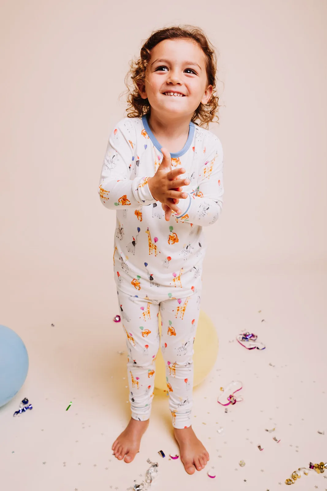 Classic Thermal Pajama - BLUE PARTY