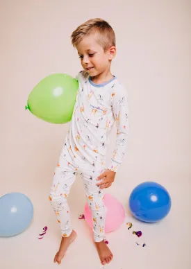 Classic Thermal Pajama - BLUE PARTY
