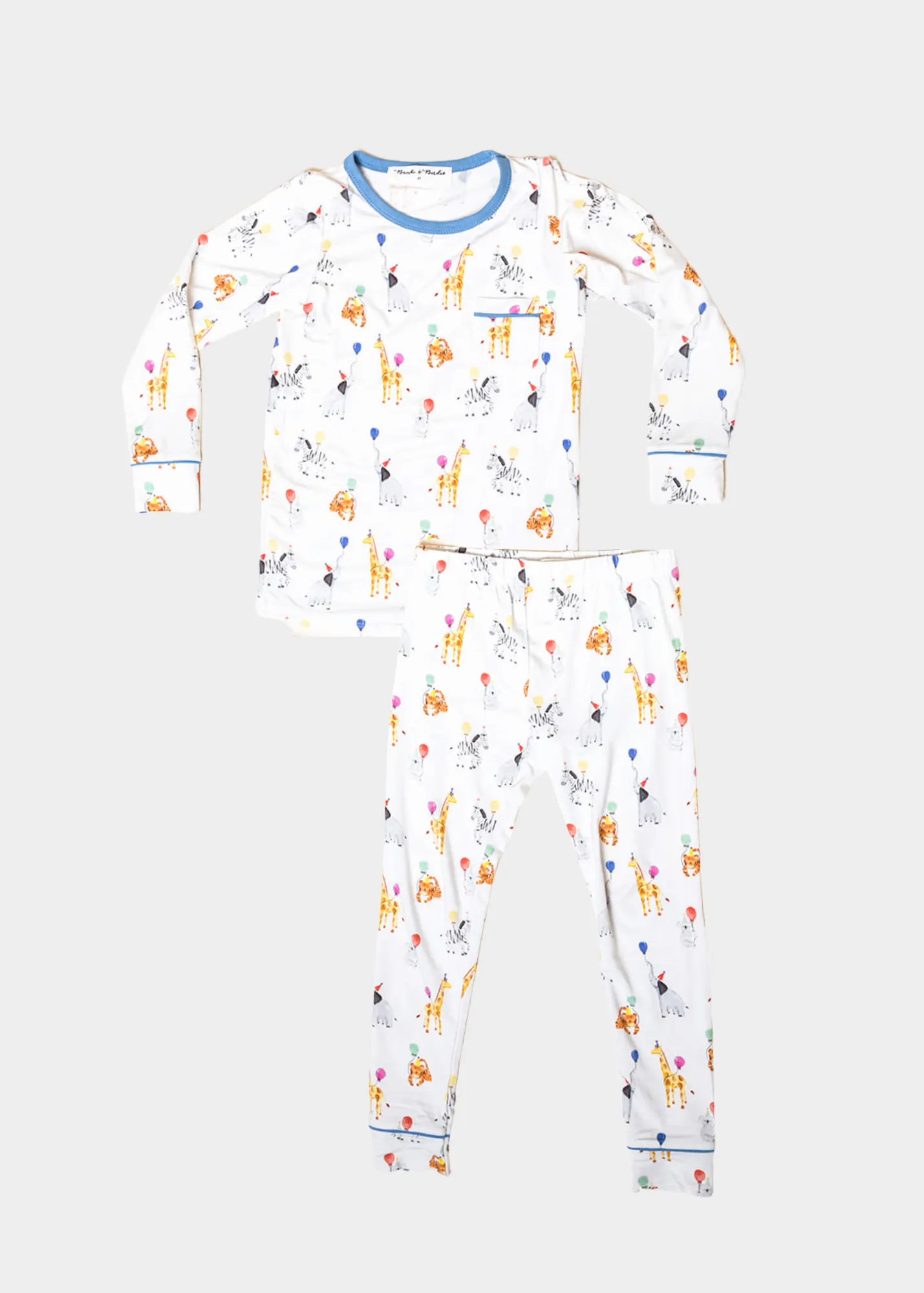 Classic Thermal Pajama - BLUE PARTY