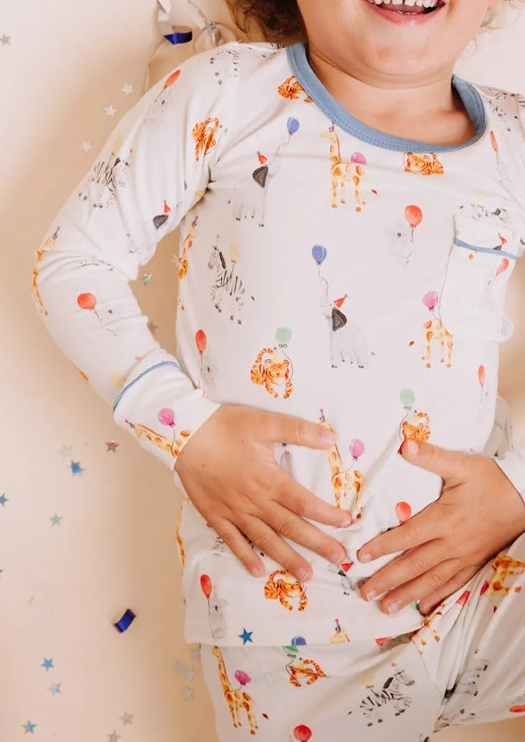 Classic Thermal Pajama - BLUE PARTY