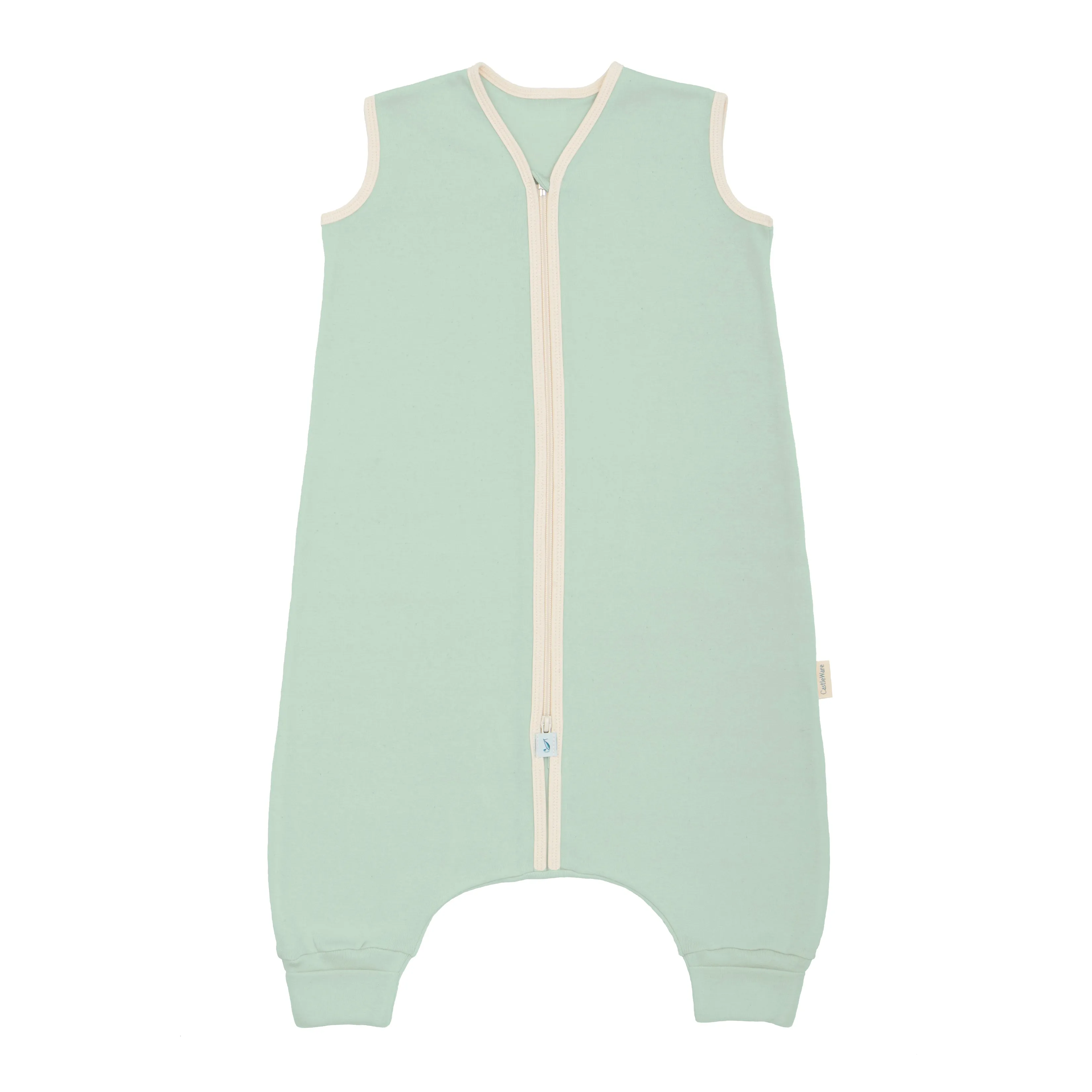 Close Out Color - Sleeveless Organic Cotton Rib Knit Sleeper Bag For Walkers TOG 1.5