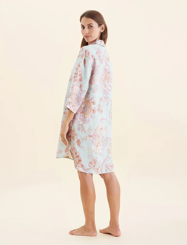 Coco Resort Linen Nightshirt