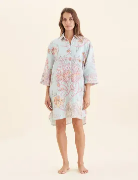Coco Resort Linen Nightshirt
