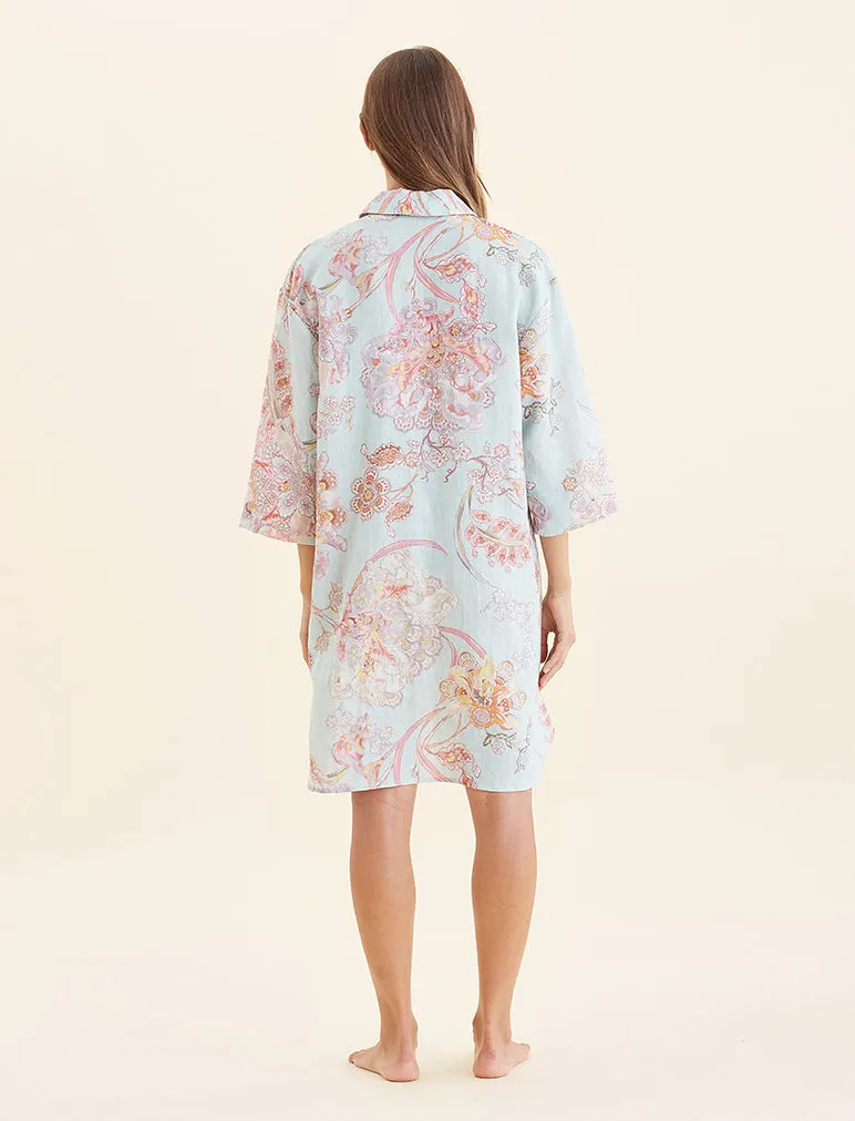 Coco Resort Linen Nightshirt