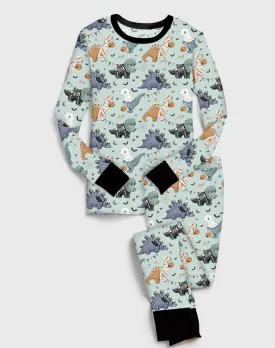 Creepy Cute Dino Treats - Bamboo Long Sleeve Lounge Set