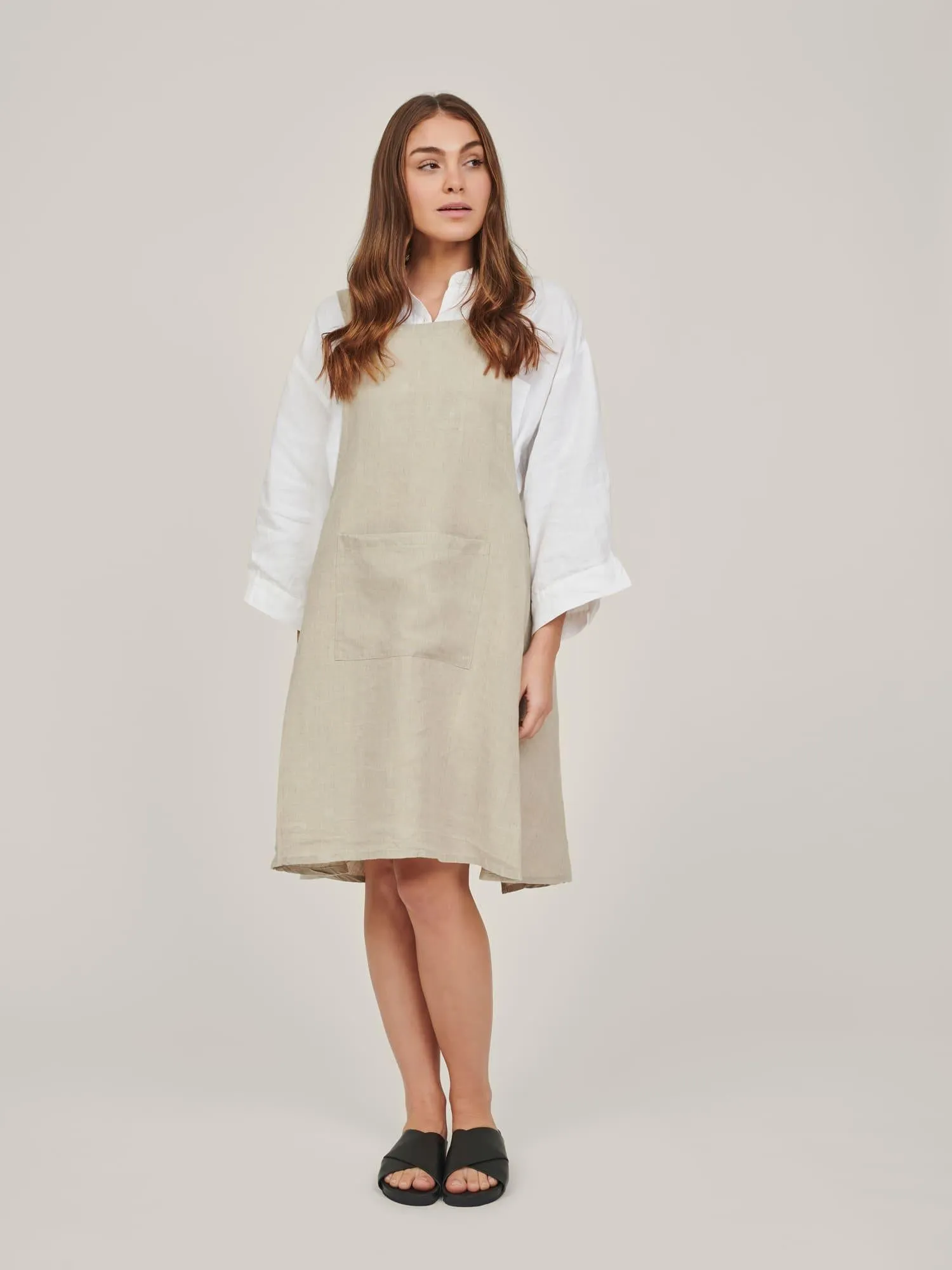 Custom Apron in Natural