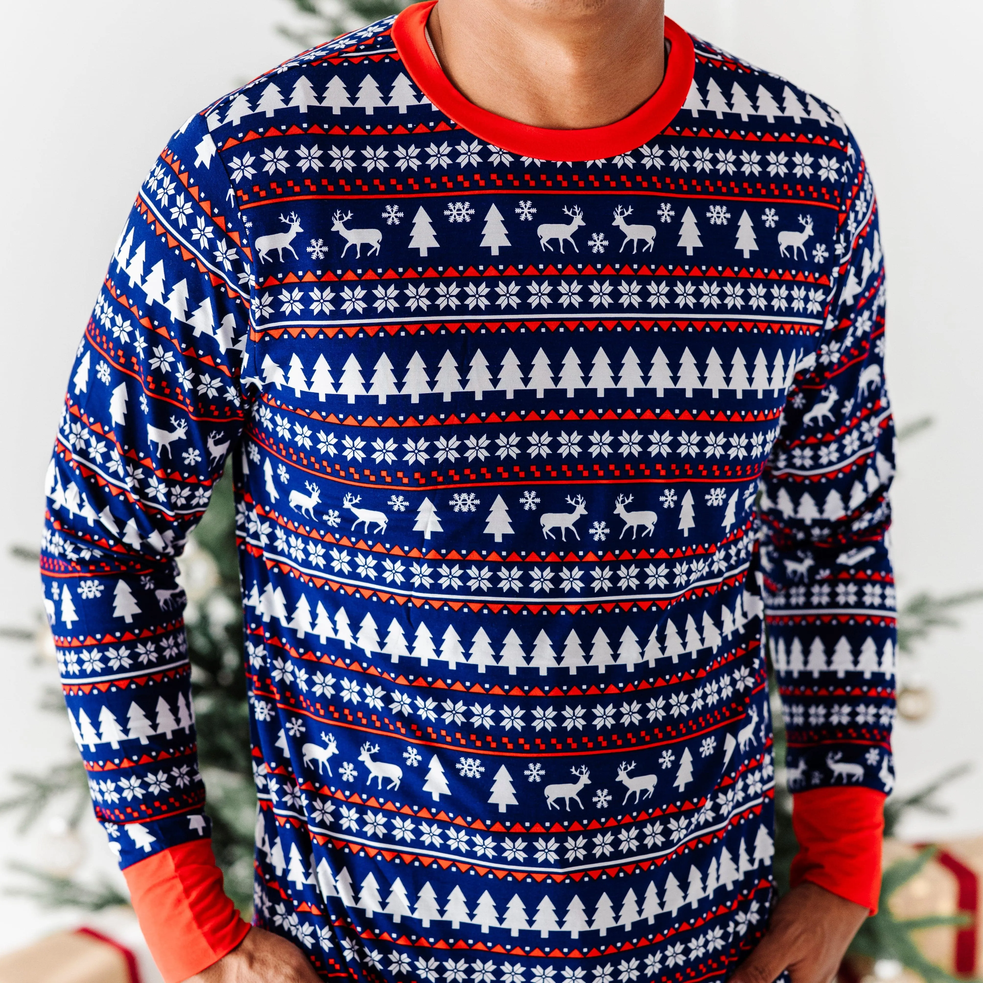 Deer Santa Men's Shirt