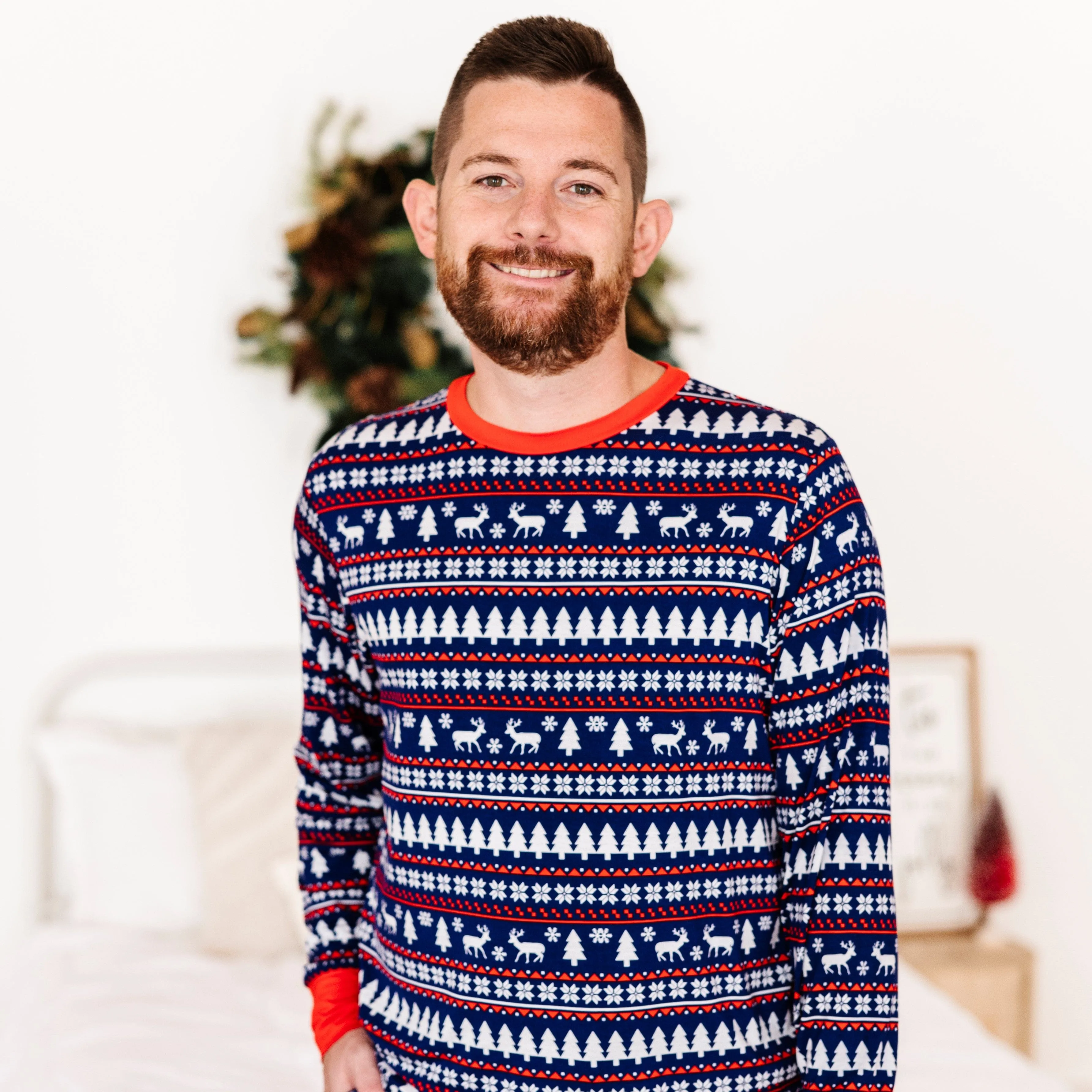 Deer Santa Men's Shirt
