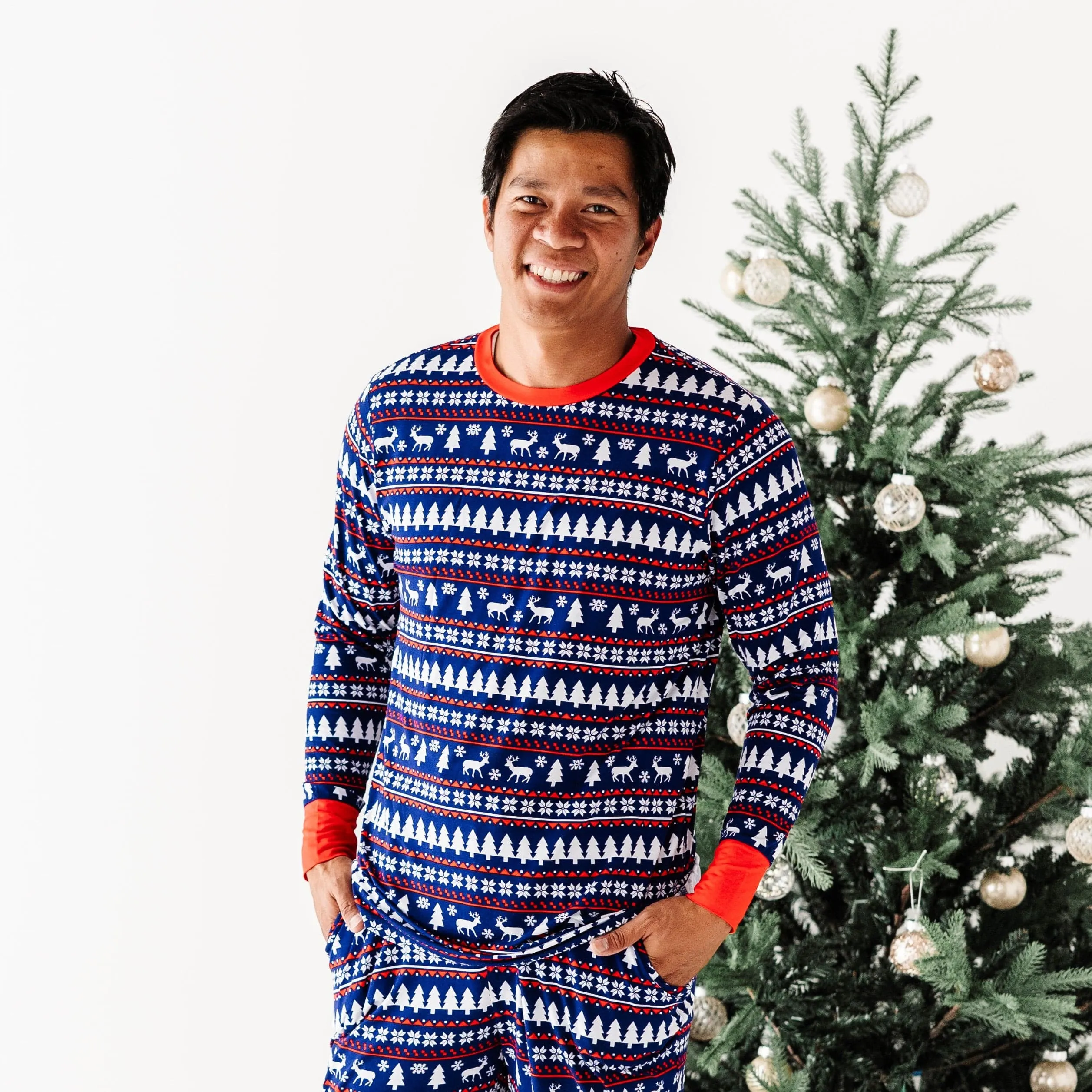 Deer Santa Men's Shirt