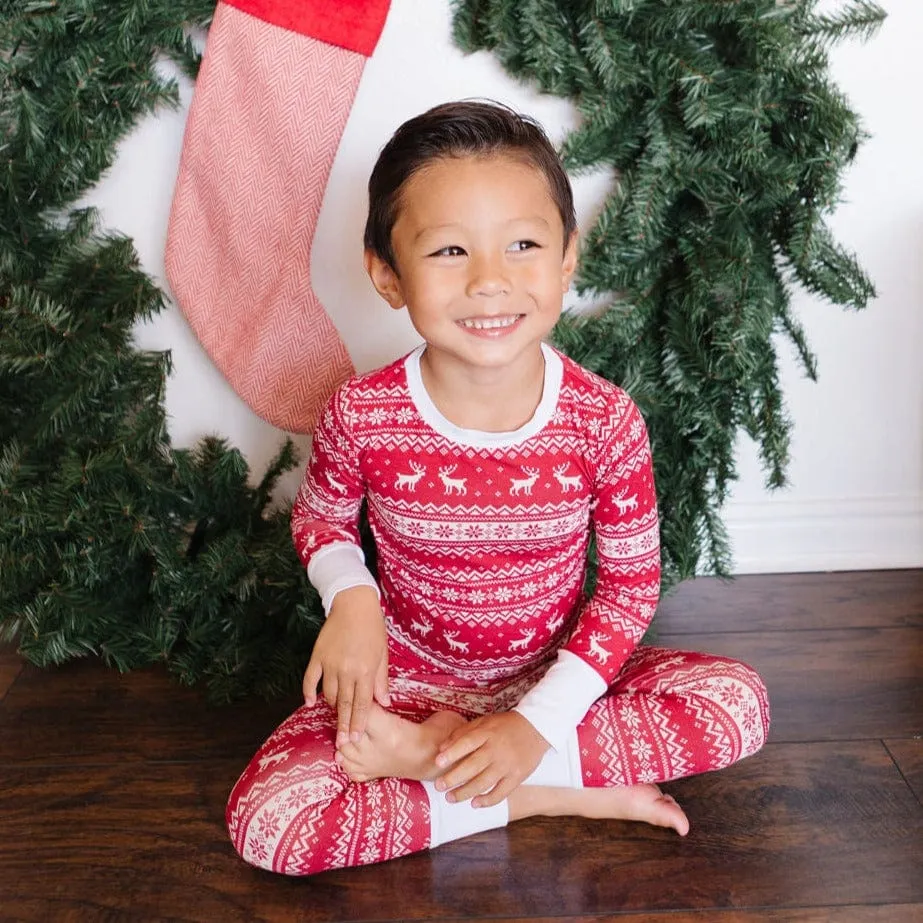 Deerly Beloved Two-Piece Pajama Set