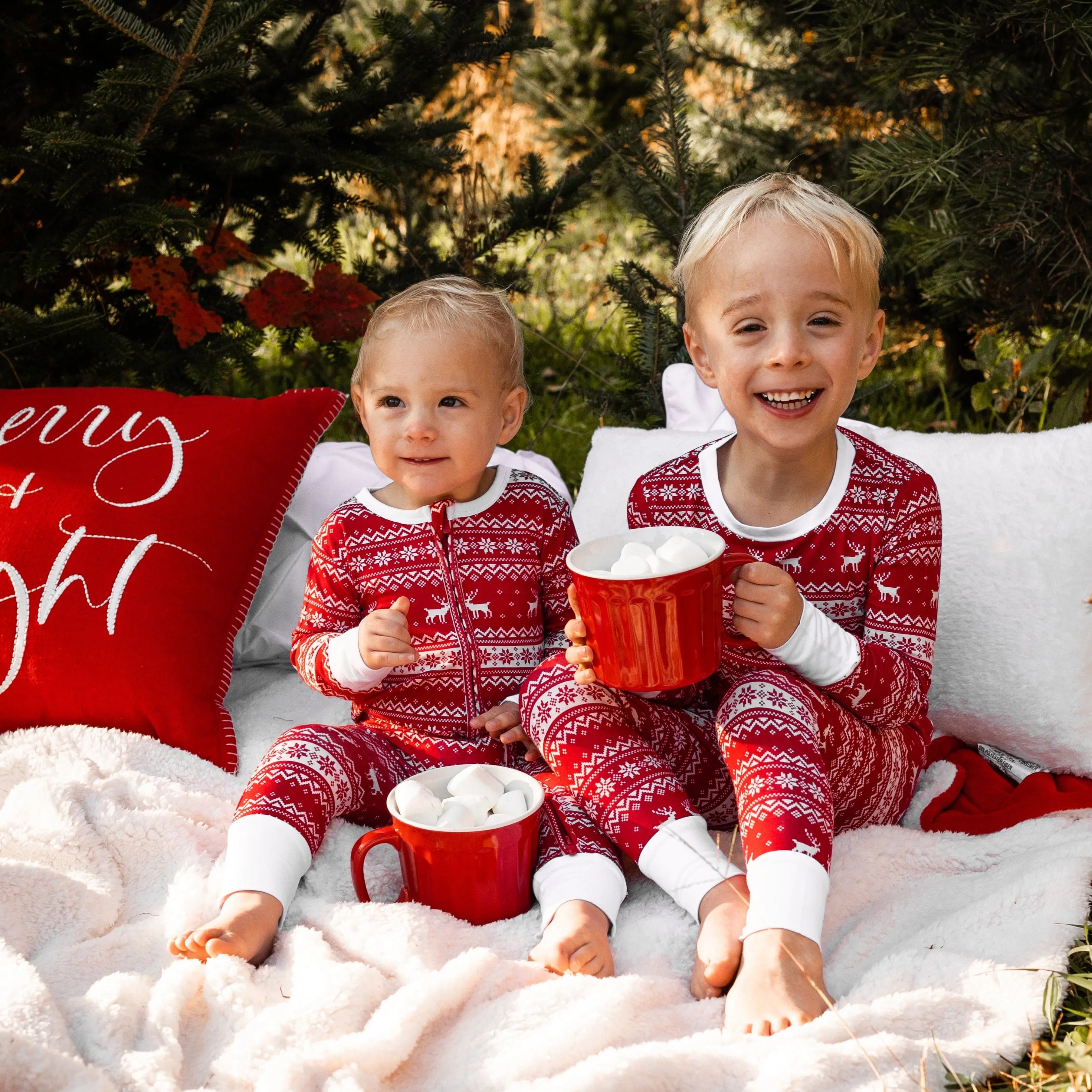Deerly Beloved Two-Piece Pajama Set