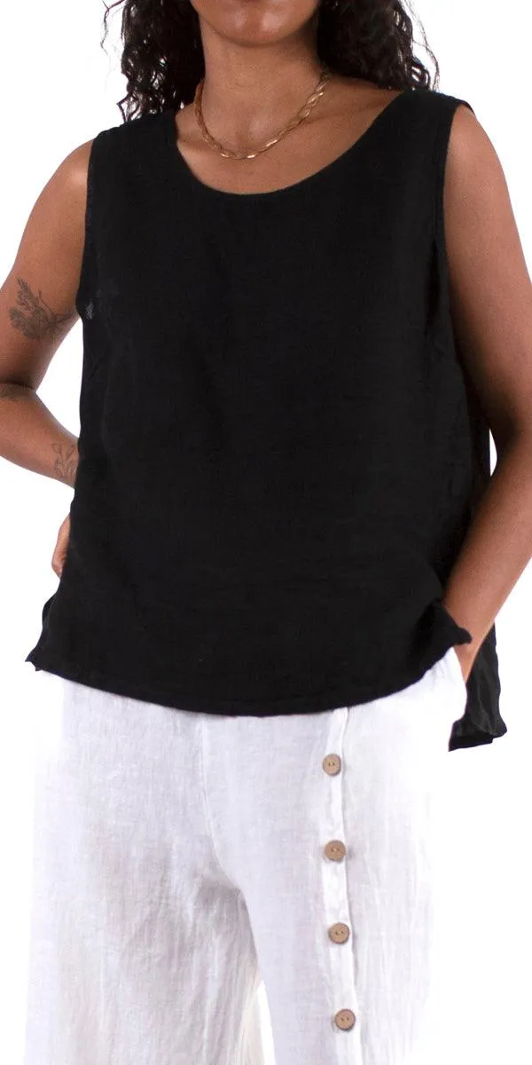 Giardino Linen Top
