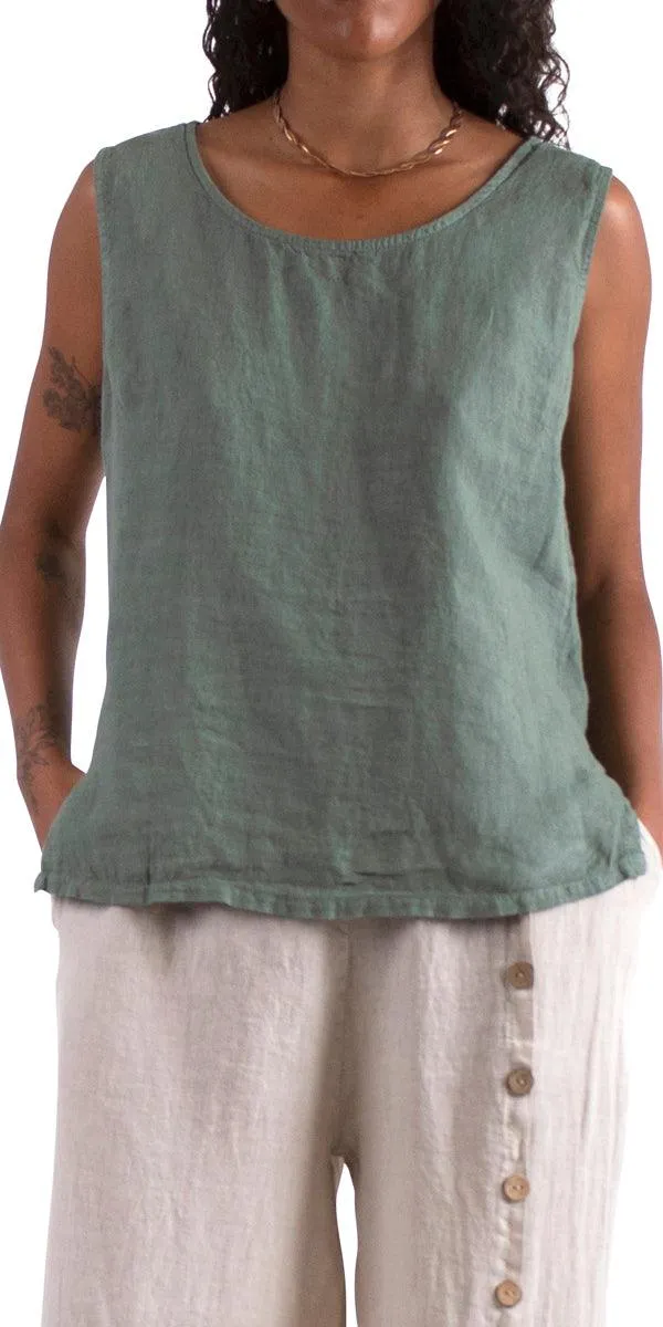 Giardino Linen Top