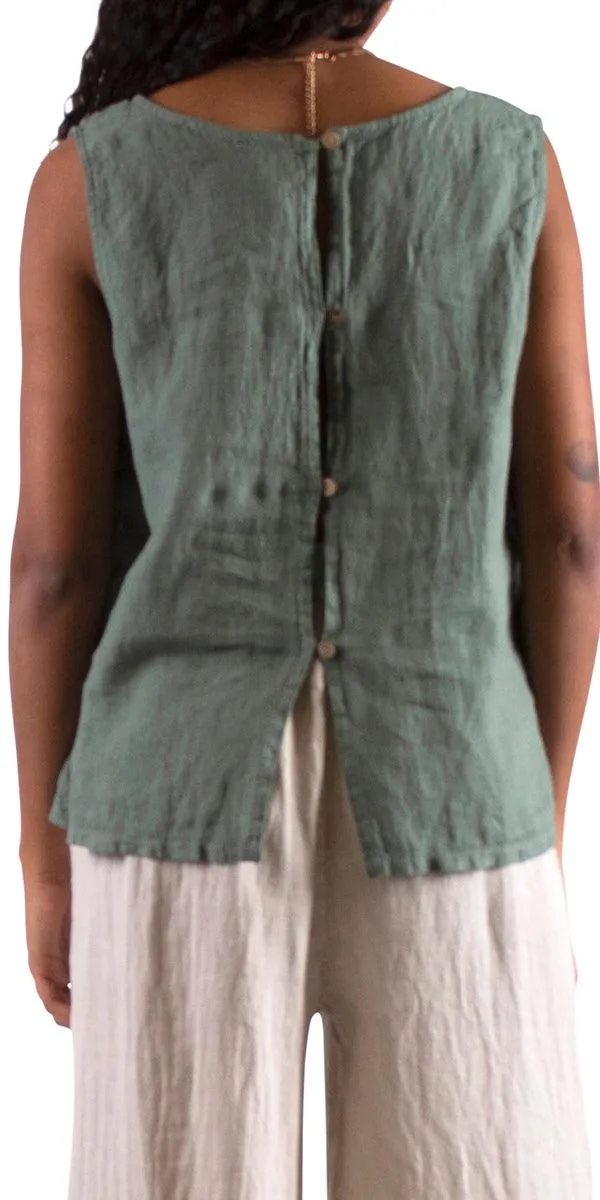 Giardino Linen Top