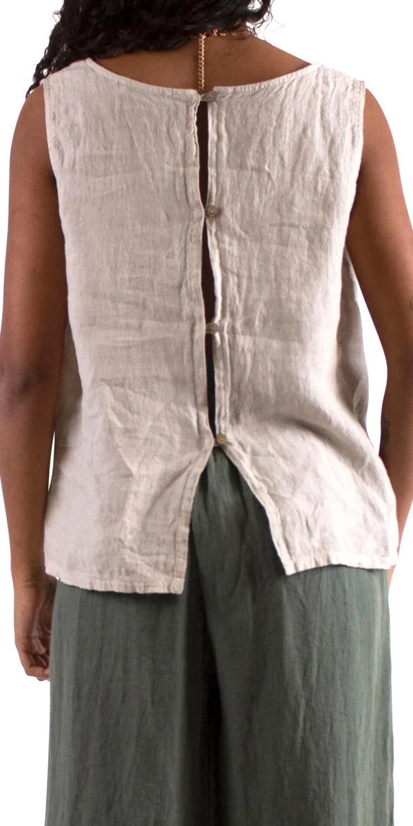 Giardino Linen Top