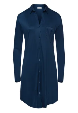 Grand Central TENCEL™ and Silk Sleep Shirt | Mystic Blue 77420-1652