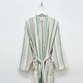 Green Ivory Montauk Long Bathrobe