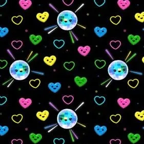 Hey Bear Sensory x Soul Baby -  Disco Hearts- Snuggle Set